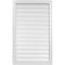 Ekena Millwork Vertical Surface Mount PVC Gable Vent: Functional, w/ 2"W x 1-1/2"P Brickmould Frame, 26"W x 42"H GVPVE26X4202SF - alternate 1